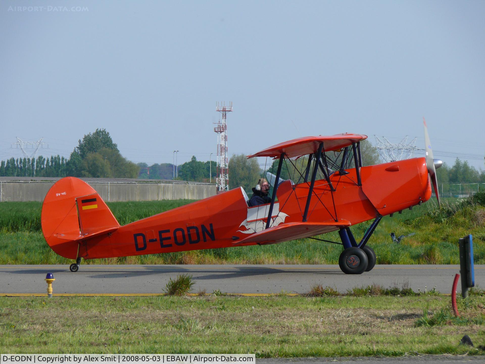 D-EODN, 1946 Stampe-Vertongen SV-4C C/N 113, Stampe Vertongen SNCAN/SV-4C D-EODN