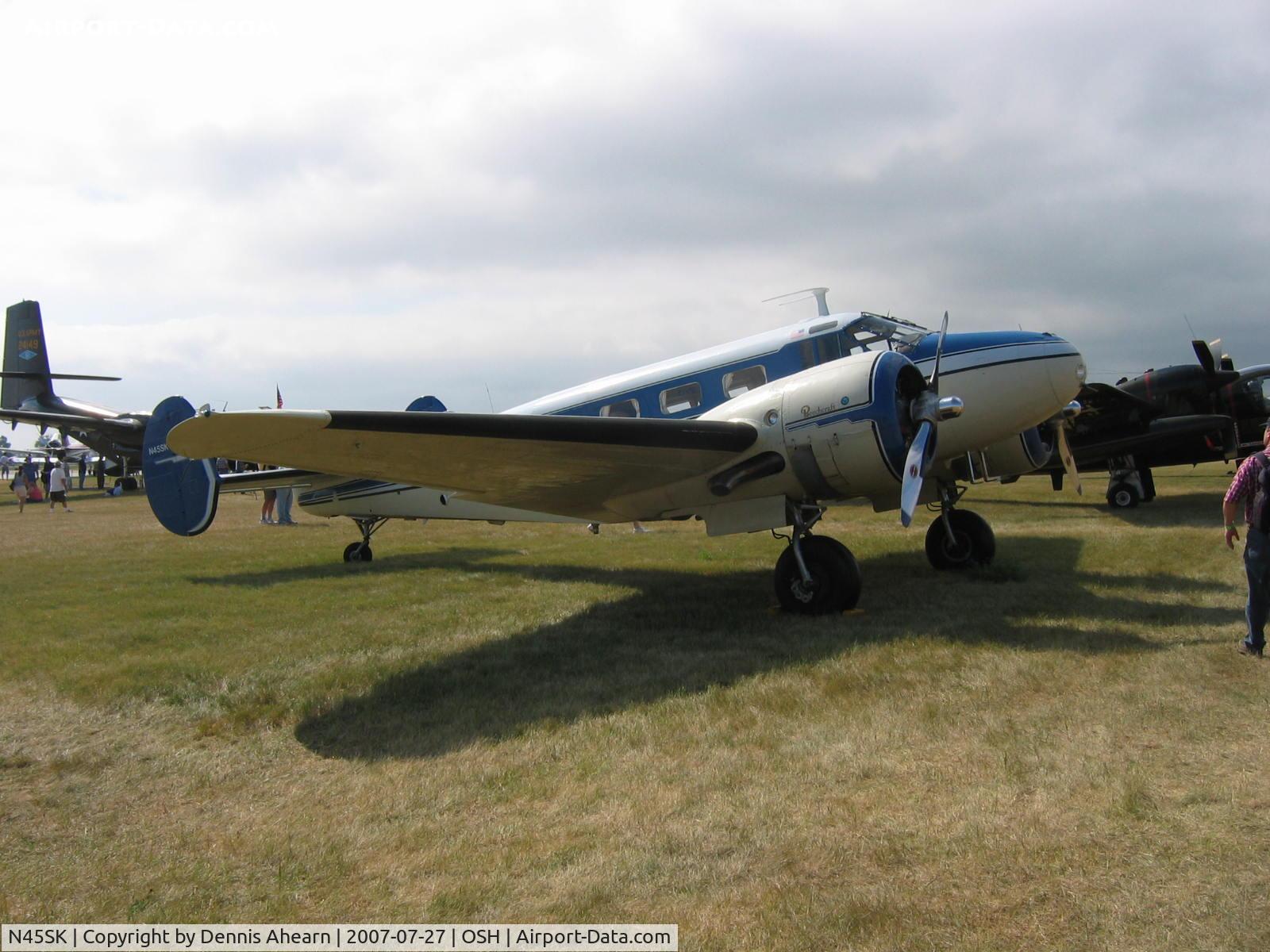N45SK, 1952 Beech C-45H Expeditor C/N AF-645, OSH 2007
