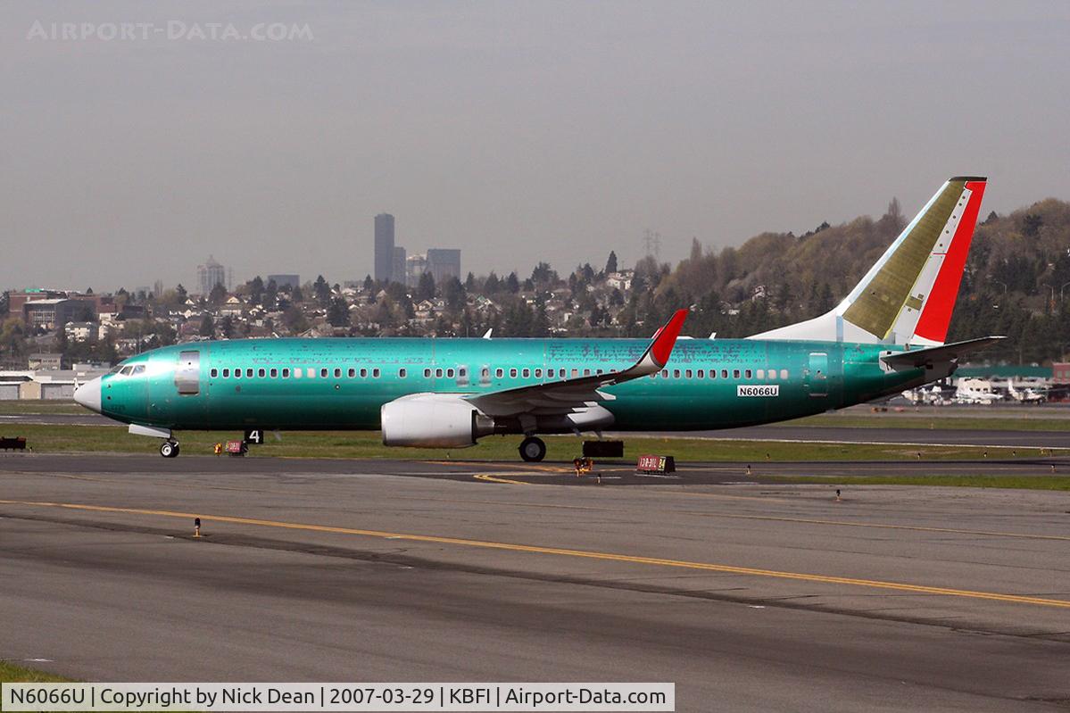 N6066U, 2007 Boeing 737-846 C/N 35332, Shot with the test reg N6066U line # 2225