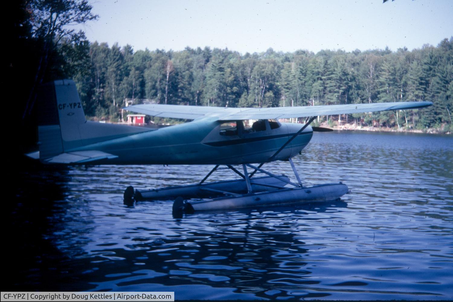 CF-YPZ, 1958 Cessna 175 Skylark C/N 55261, McCarroll's Lake, Ontario