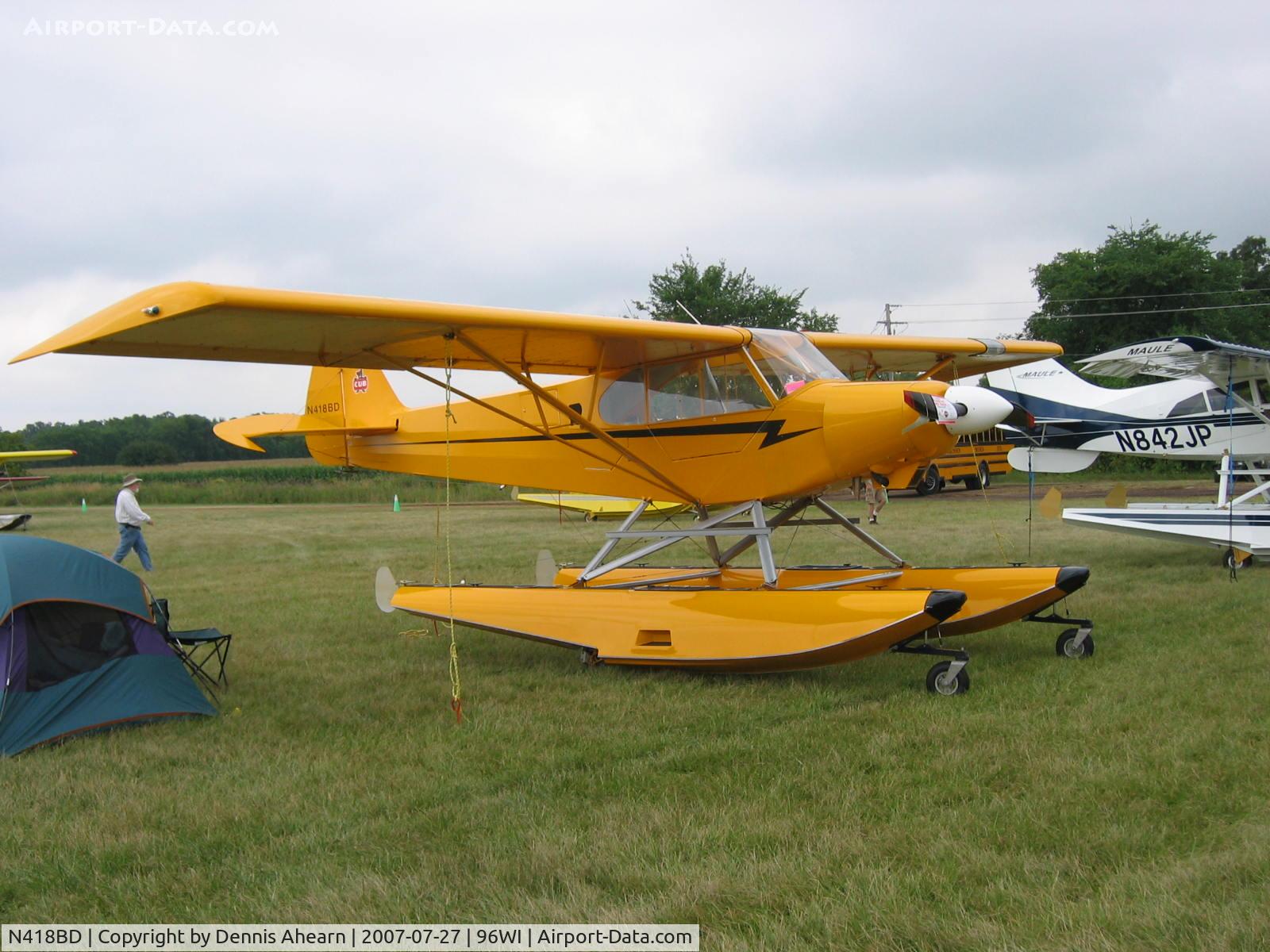 N418BD, 2004 Piper Supreme Cub Replica C/N 0066, OSH 2007