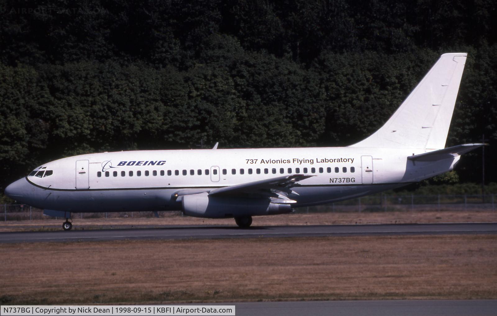 N737BG, 1968 Boeing 737-247 C/N 19612, Scanned from a slide