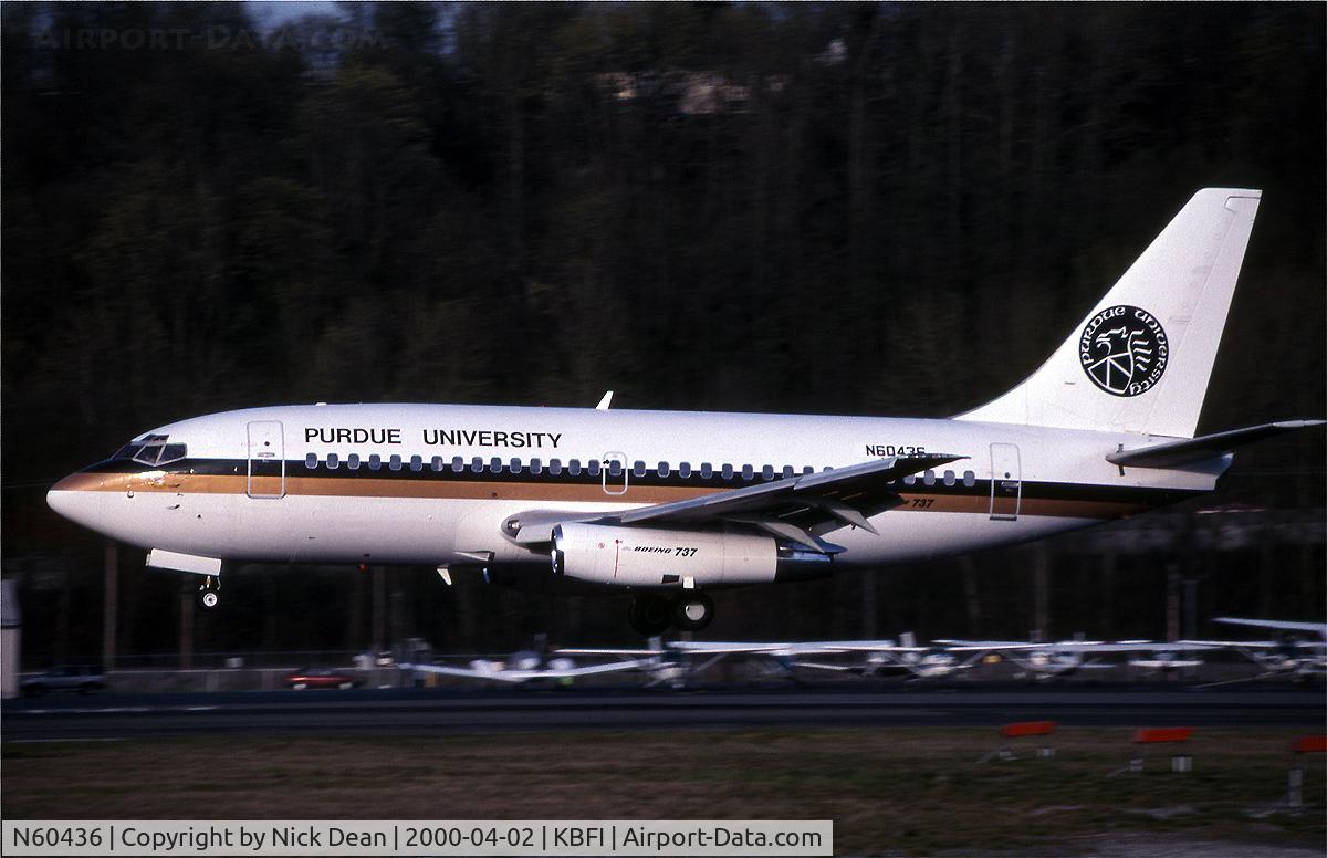 N60436, Boeing 737 C/N 19932, Scanned from a slide