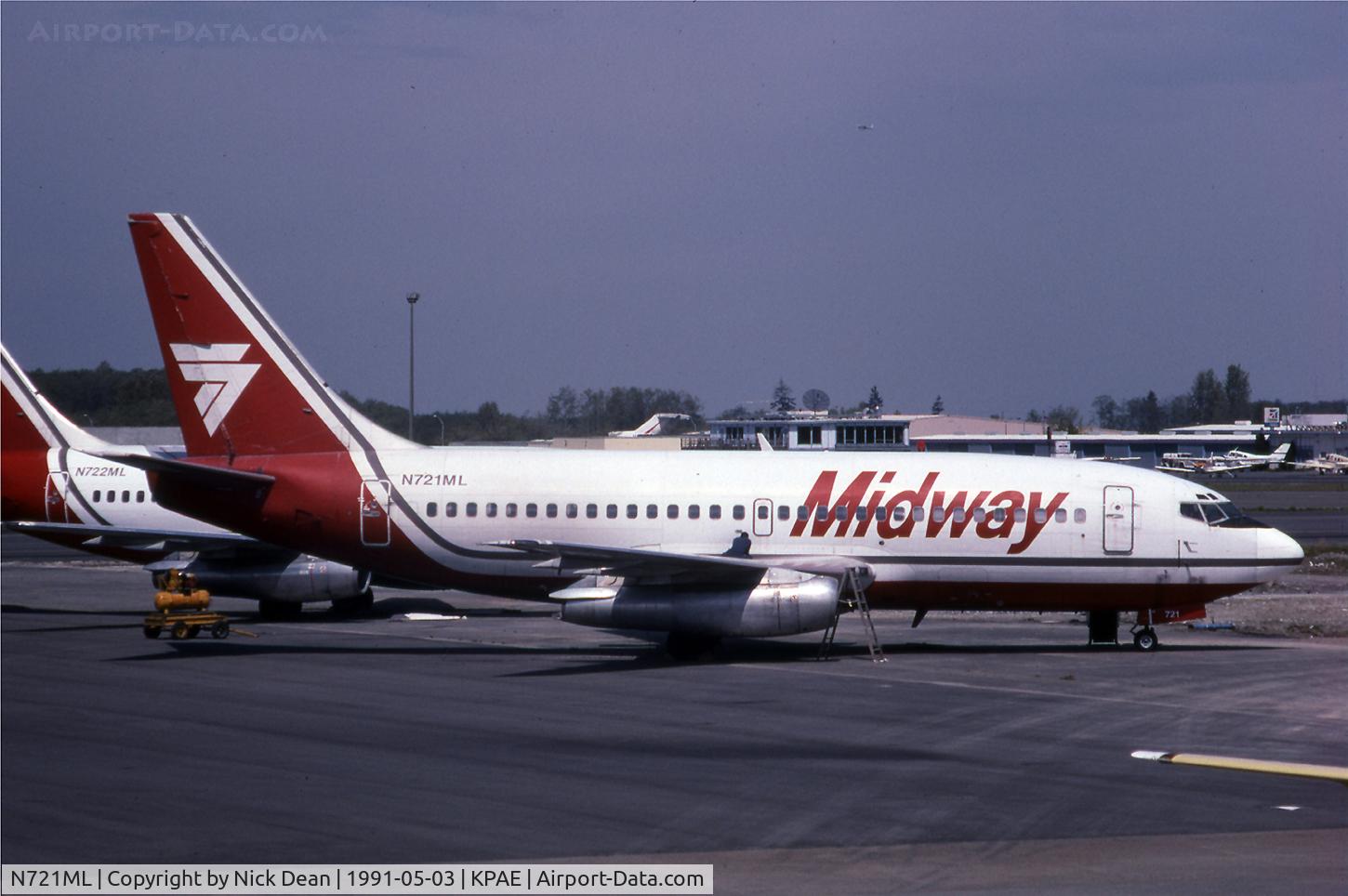 N721ML, 1981 Boeing 737-2T4 C/N 22697, Boeing 737-2T4 C/N 22697/817 Airframe WFU