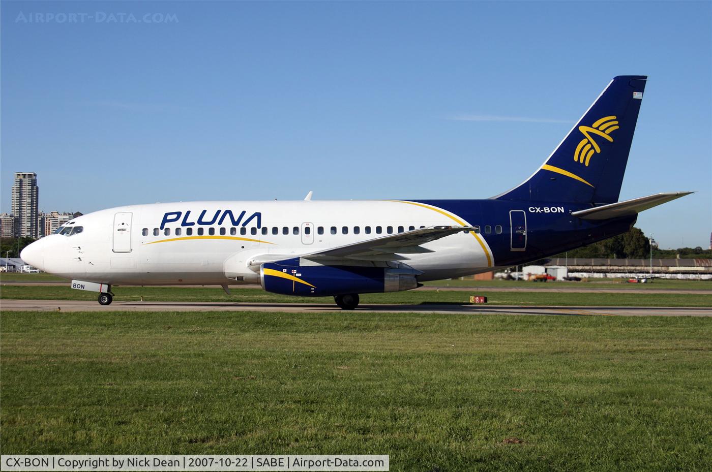 CX-BON, 1982 Boeing 737-2A3 C/N 22737, C/N 22737