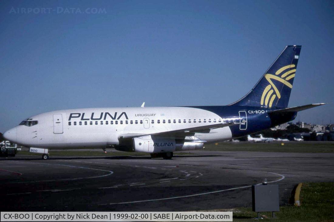 CX-BOO, 1982 Boeing 737-2A3 C/N 22738, Scanned from a slide