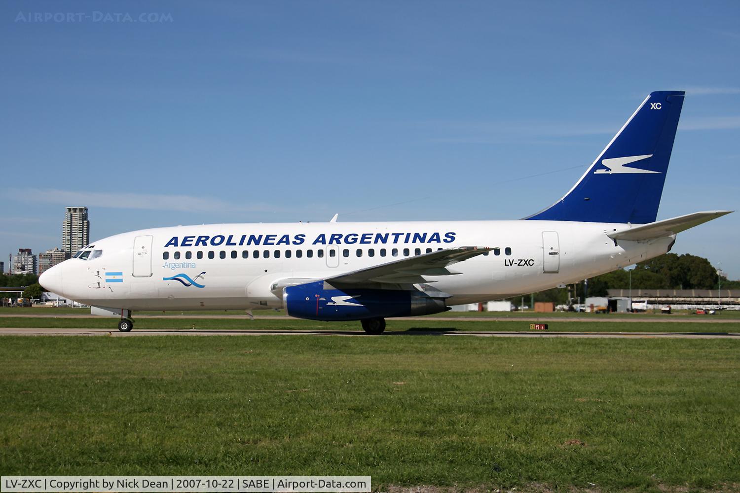LV-ZXC, 1984 Boeing 737-236 C/N 23160, /