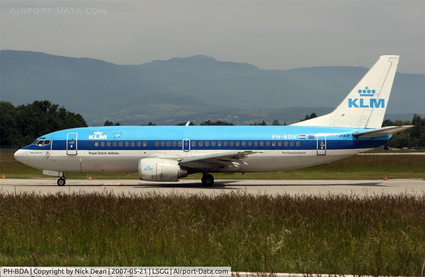 PH-BDA, 1986 Boeing 737-306 C/N 23537, /
