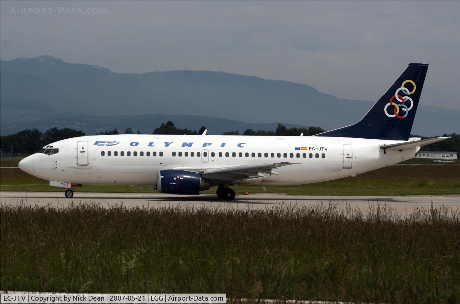 EC-JTV, 1988 Boeing 737-33A C/N 24027, /