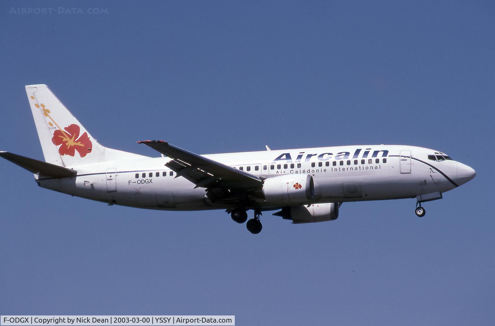 F-ODGX, 1989 Boeing 737-33A C/N 24094, /