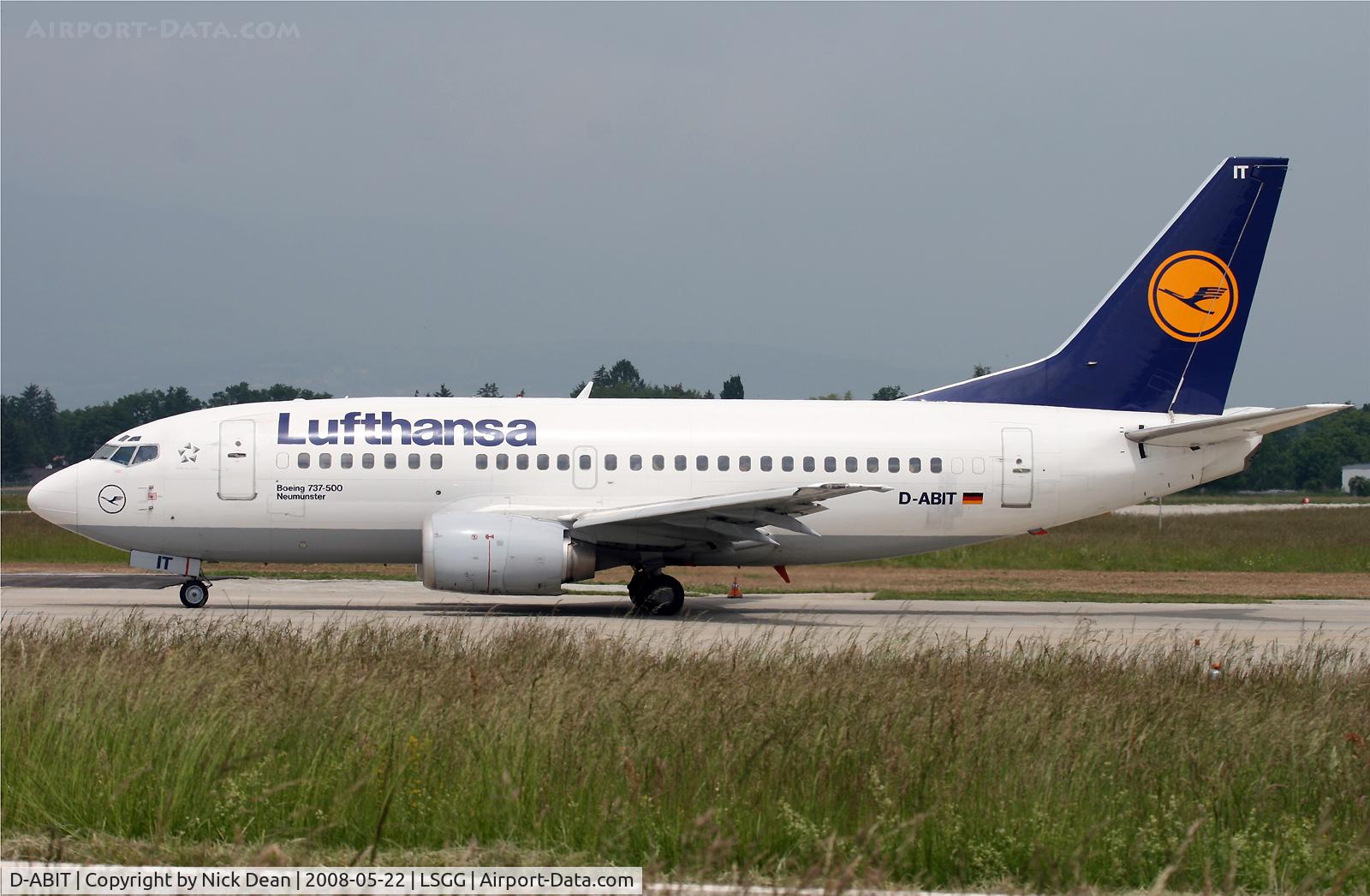 D-ABIT, 1991 Boeing 737-530 C/N 24943, /