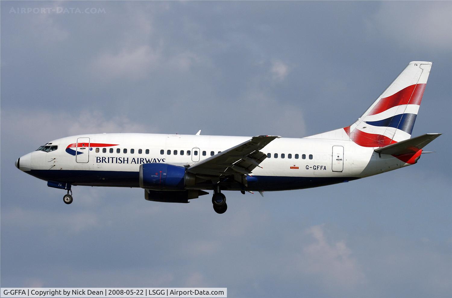 G-GFFA, 1990 Boeing 737-59D C/N 25038, /