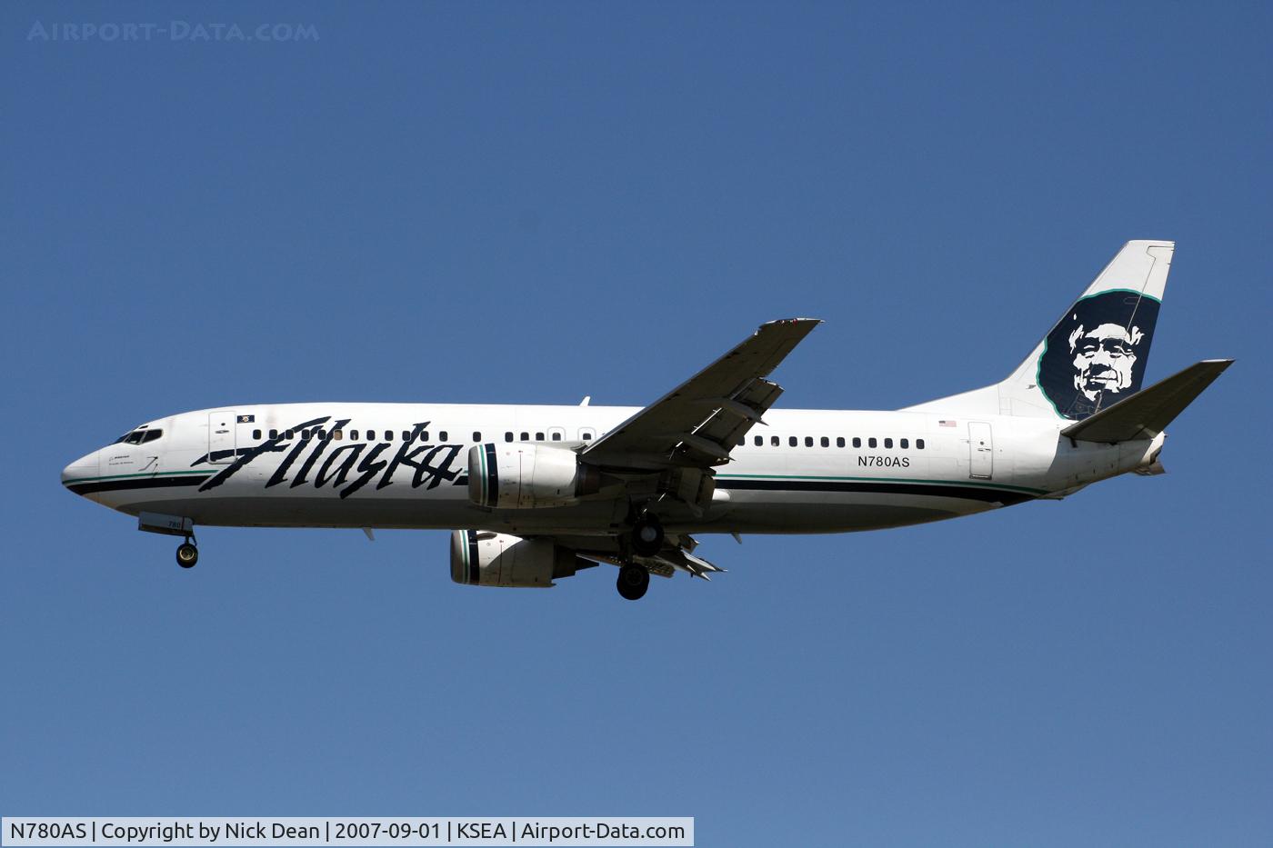 N780AS, 1994 Boeing 737-4Q8 C/N 25112, /