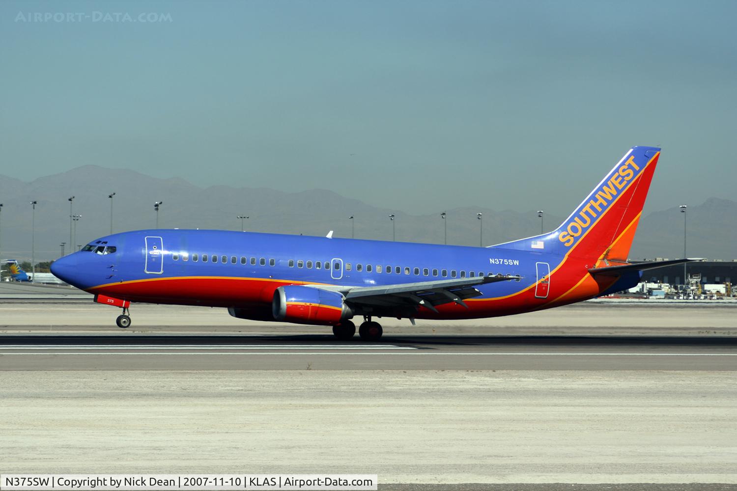N375SW, 1993 Boeing 737-3H4 C/N 26583, /