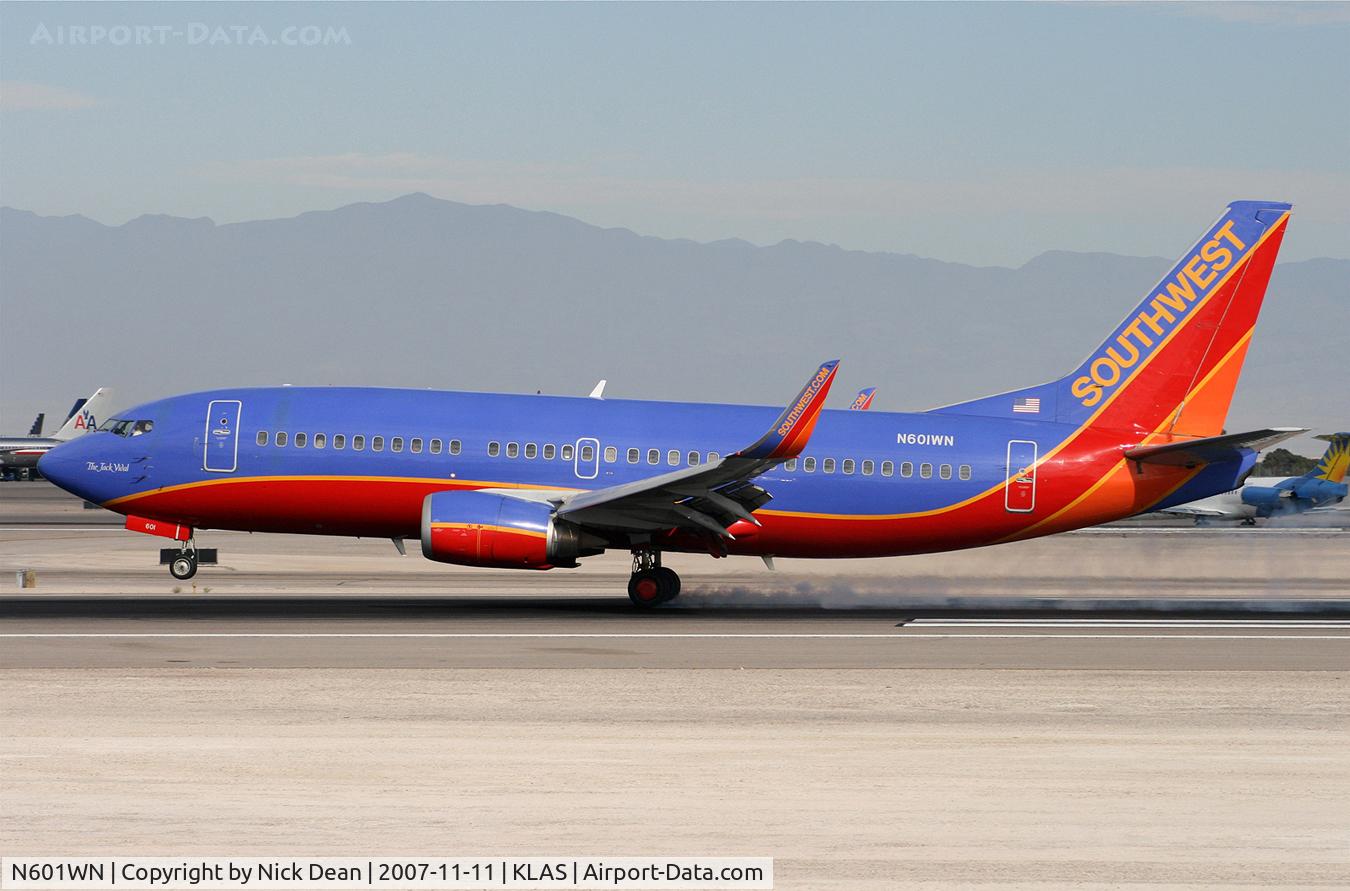 N601WN, 1995 Boeing 737-3H4 C/N 27695, /