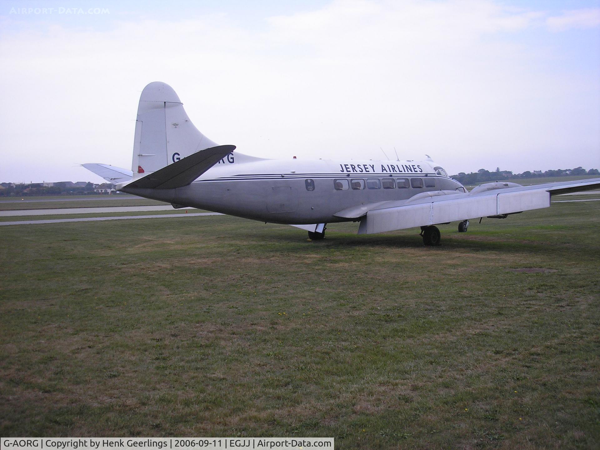 G-AORG, 1956 De Havilland DH-114 Sea Heron C.1 C/N 14101, Jersey Airport
