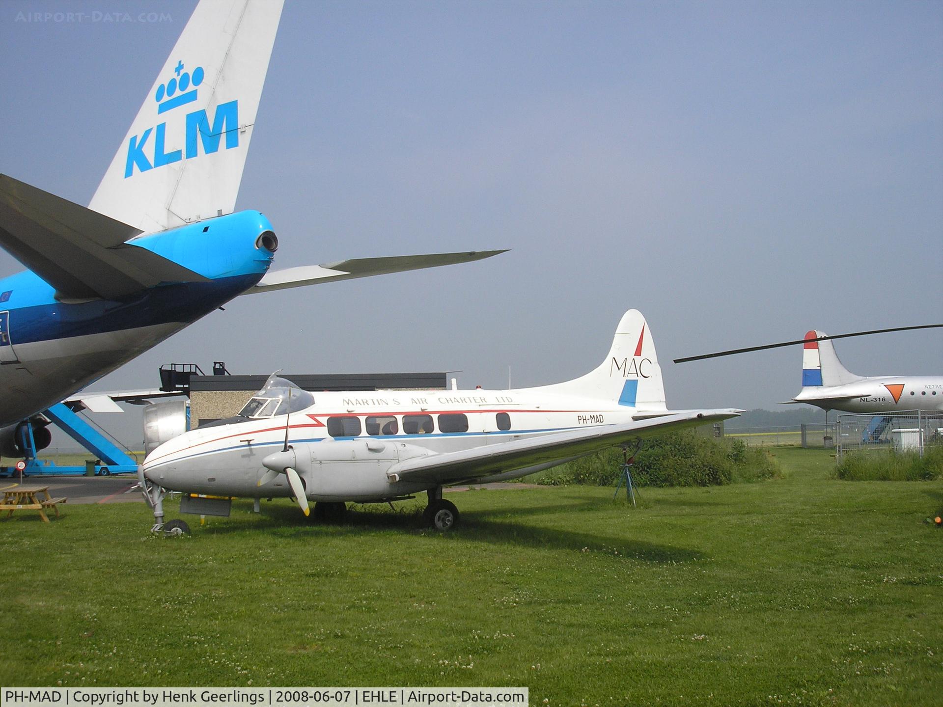 PH-MAD, 1955 De Havilland DH-104 Devon C.20 C/N 04453, Aviodrome - Aviation Museum - Lelystad