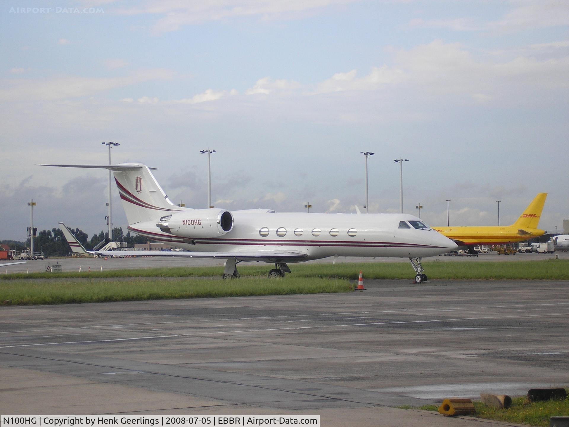 N100HG, 1987 Gulfstream Aerospace G-IV C/N 1026, Zaventem