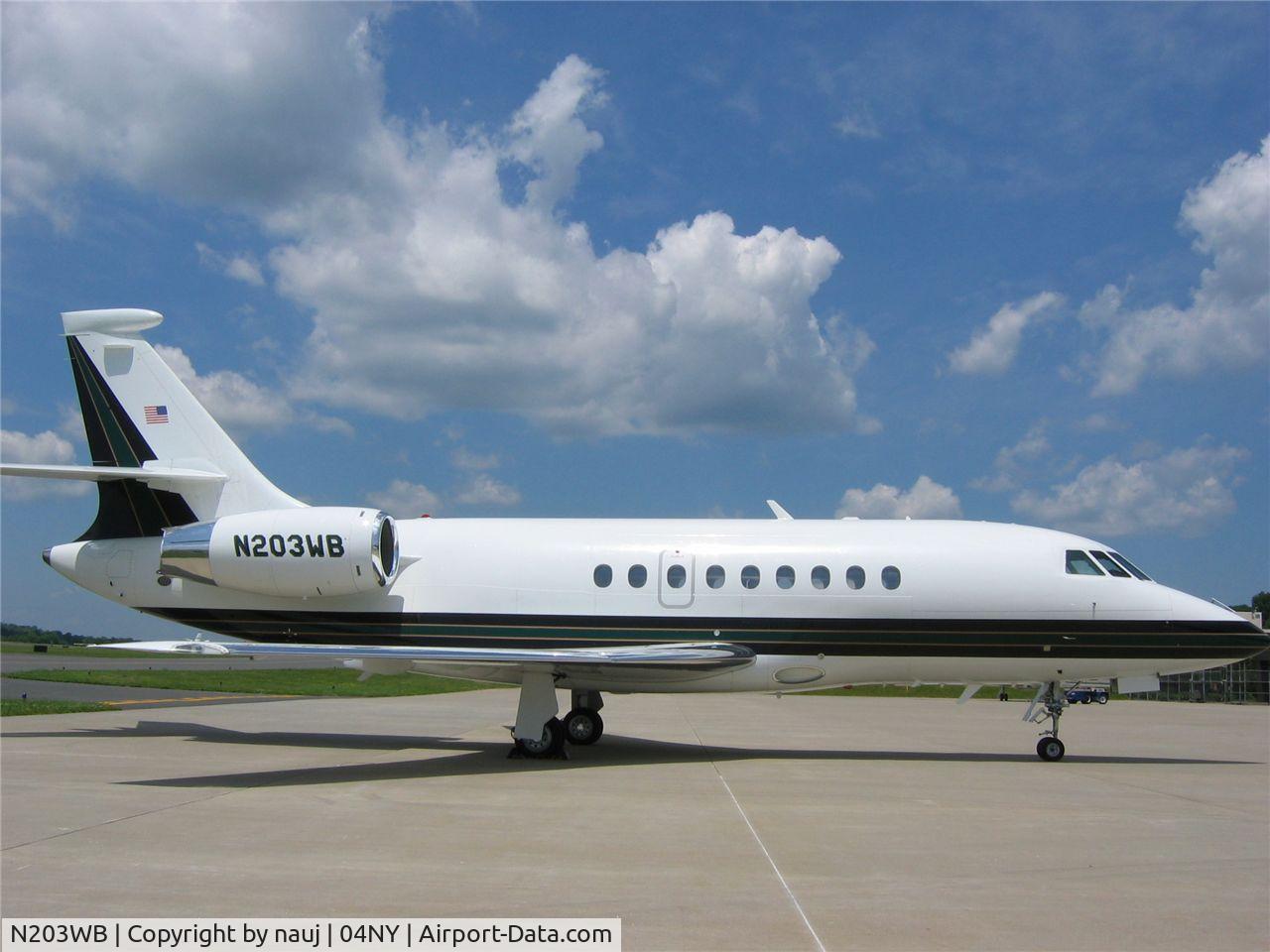 N203WB, 2002 Dassault Falcon 2000 C/N 144, none