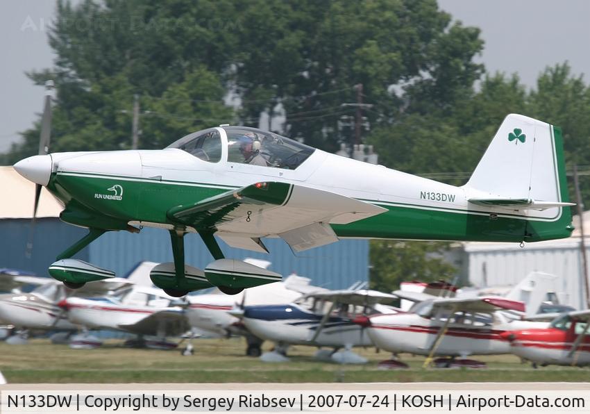 N133DW, 1997 Vans RV-6A C/N 22012, EAA AirVenture 2007