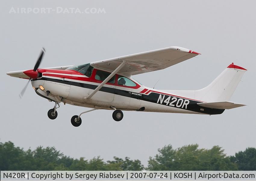 N420R, 1979 Cessna TR182 Turbo Skylane RG C/N R18200948, EAA AirVenture 2007