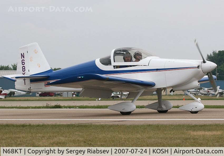 N68KT, 1999 Vans RV-6A C/N 22584, EAA AirVenture 2007