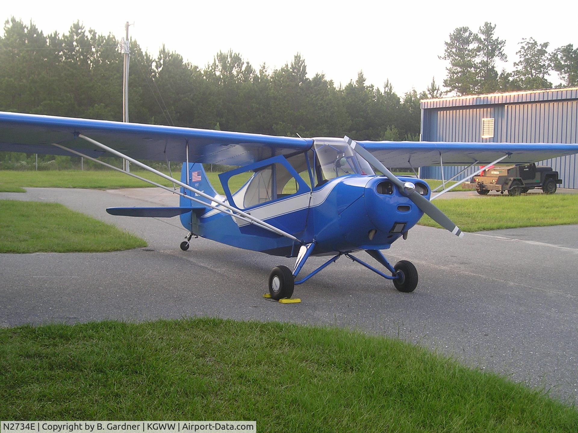 N2734E, Aeronca 7AC Champion C/N 7AC-6315, Post flight