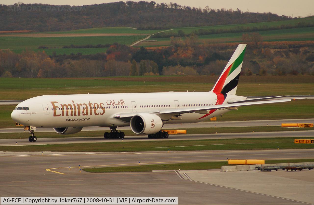 A6-ECE, 2007 Boeing 777-31H/ER C/N 35575, Emirates Boeing 777-31H(ER)
