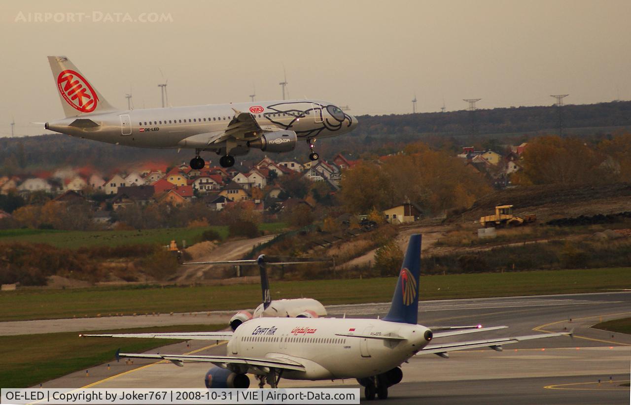 OE-LED, 2008 Airbus A319-112 C/N 3407, NIKI Airbus A319-112