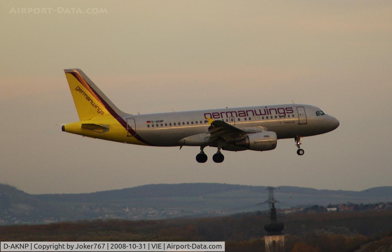 D-AKNP, 1999 Airbus A319-112 C/N 1155, Germanwings Airbus A319-112
