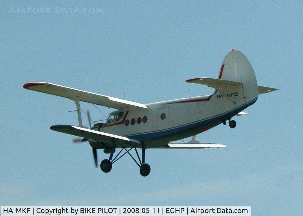 HA-MKF, 1985 Antonov An-2TP C/N 1G233-43, RESIDENT AN-2 POPHAM DEHAVILLAND FLY-IN 2008