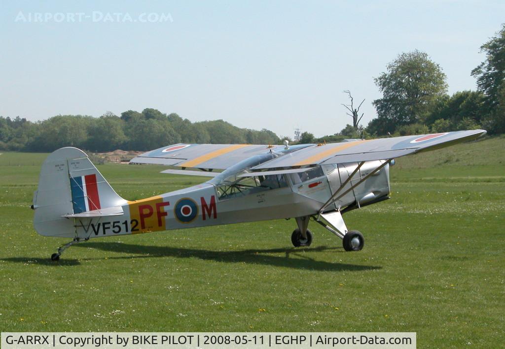 G-ARRX, 1946 Auster 6A Tugmaster C/N 2281, POPHAM DEHAVILLAND FLY-IN 2008