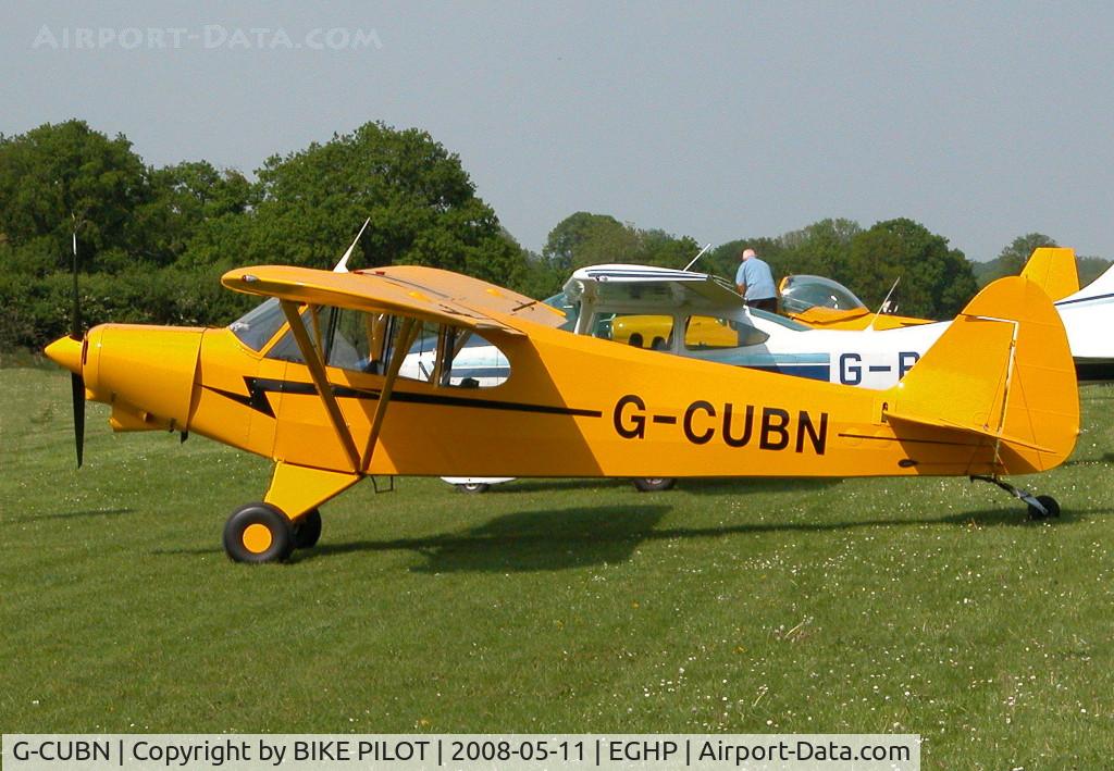 G-CUBN, 1962 Piper PA-18-150 Super Cub C/N 18-7902, POPHAM DEHAVILLAND FLY-IN 2008