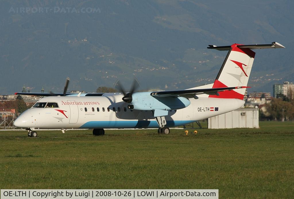 OE-LTH, 1997 De Havilland Canada DHC-8-314Q Dash 8 C/N 442, Austrian Arrows