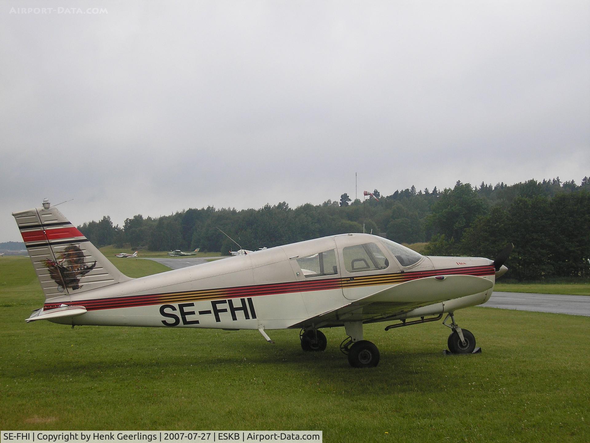 SE-FHI, 1970 Piper PA-28-140 Cherokee C C/N 28-26844, Barkarby Airport , aeroclub