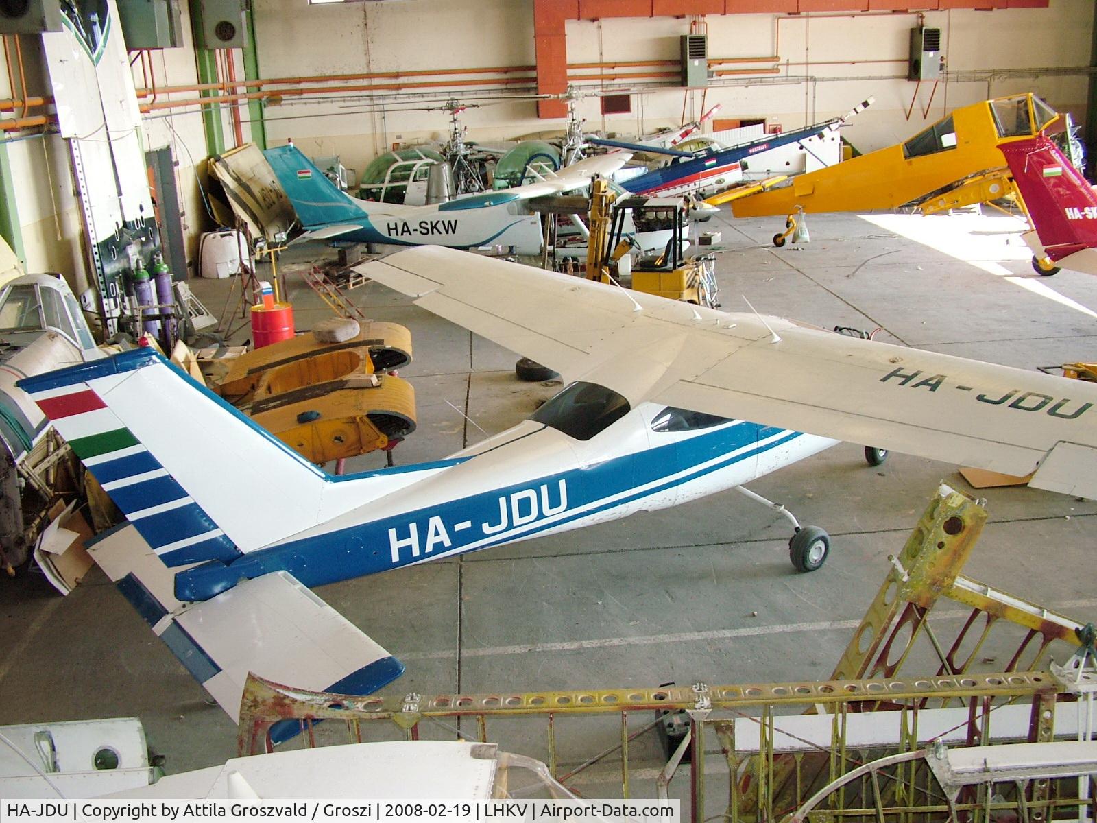 HA-JDU, 1972 Reims F177RG Cardinal RG C/N 0063, Kaposújlak airport (LHKV) Hungary