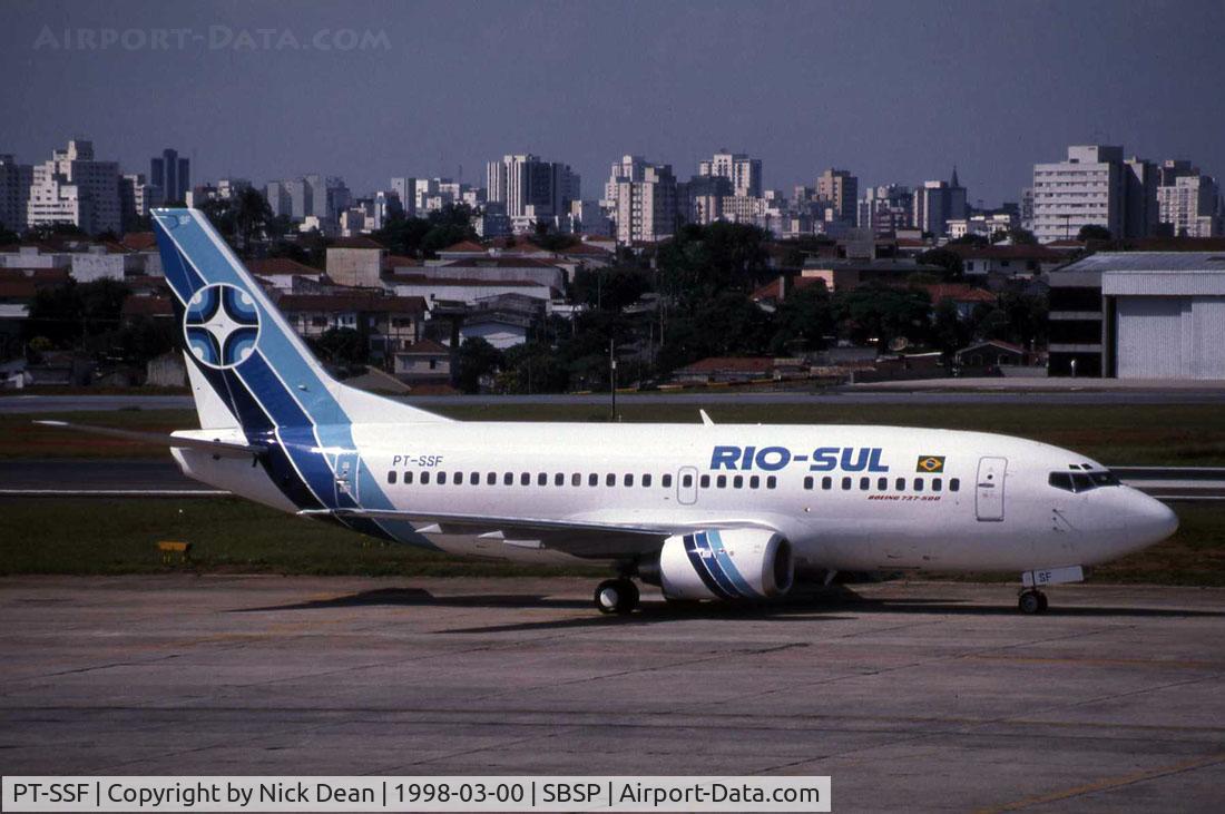 PT-SSF, 1998 Boeing 737-5Q8 C/N 28201, /