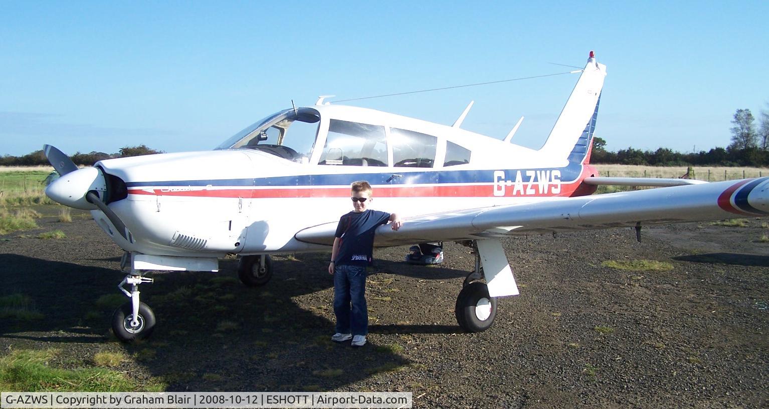 G-AZWS, 1969 Piper PA-28R-180 Cherokee Arrow C/N 28R-30749, G-AZWS