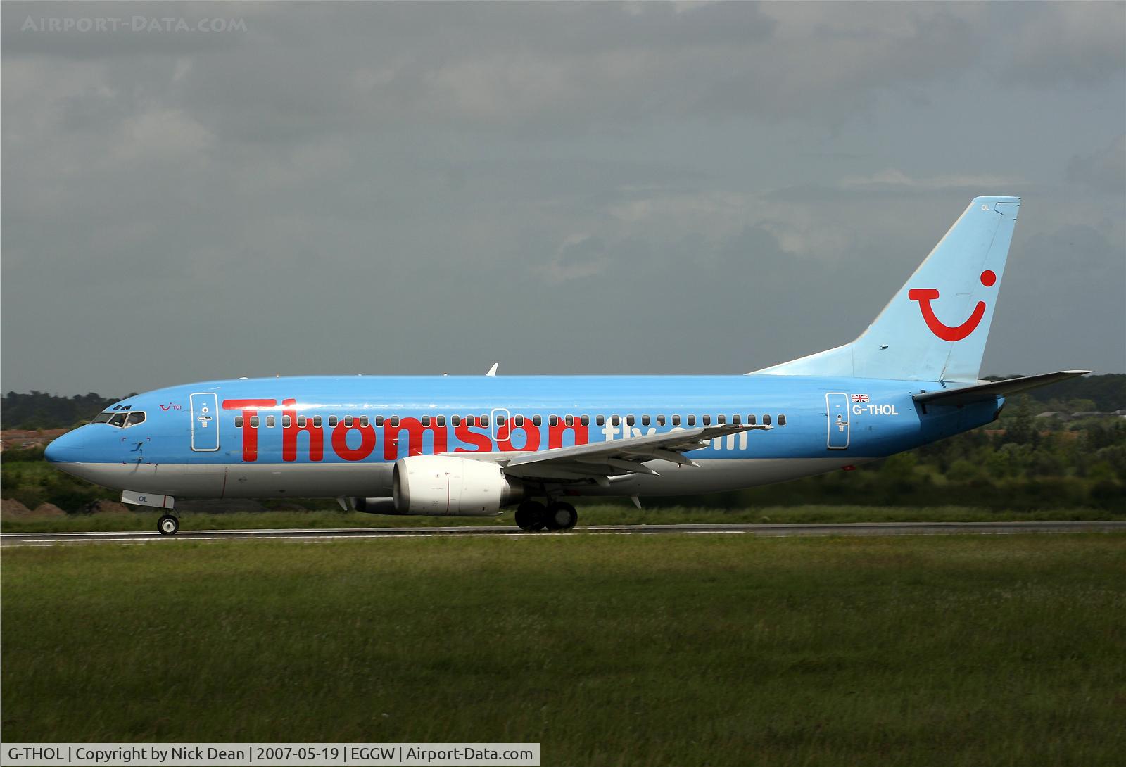 G-THOL, 1999 Boeing 737-36N C/N 28594, /