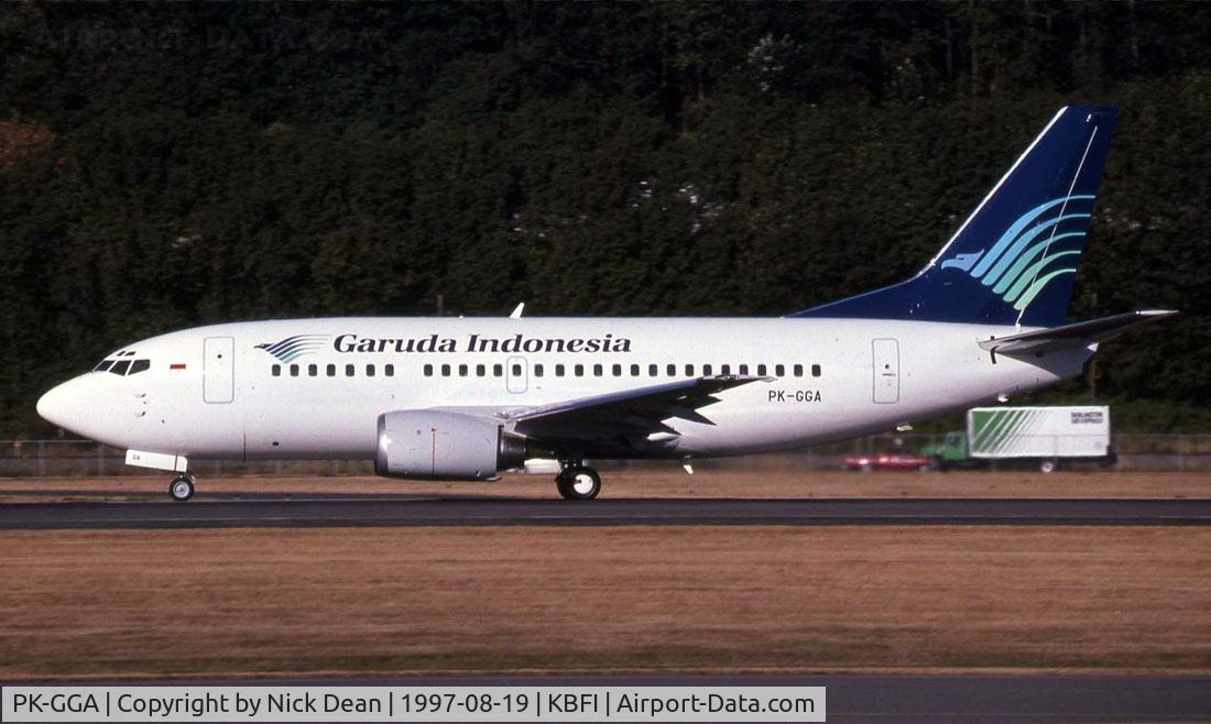 PK-GGA, 1997 Boeing 737-5U3 C/N 28726, Scanned from a slide