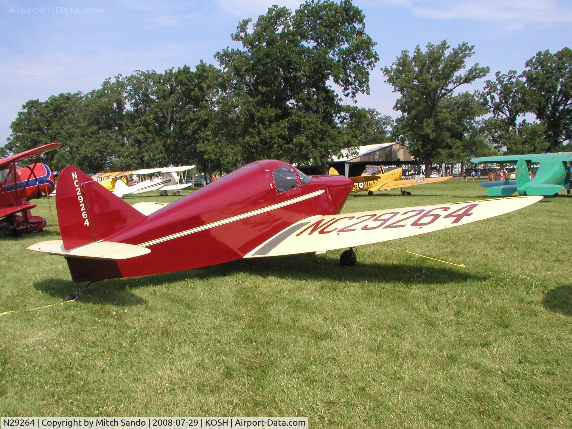 N29264, 1940 Culver LCA C/N 133, EAA AirVenture 2008.