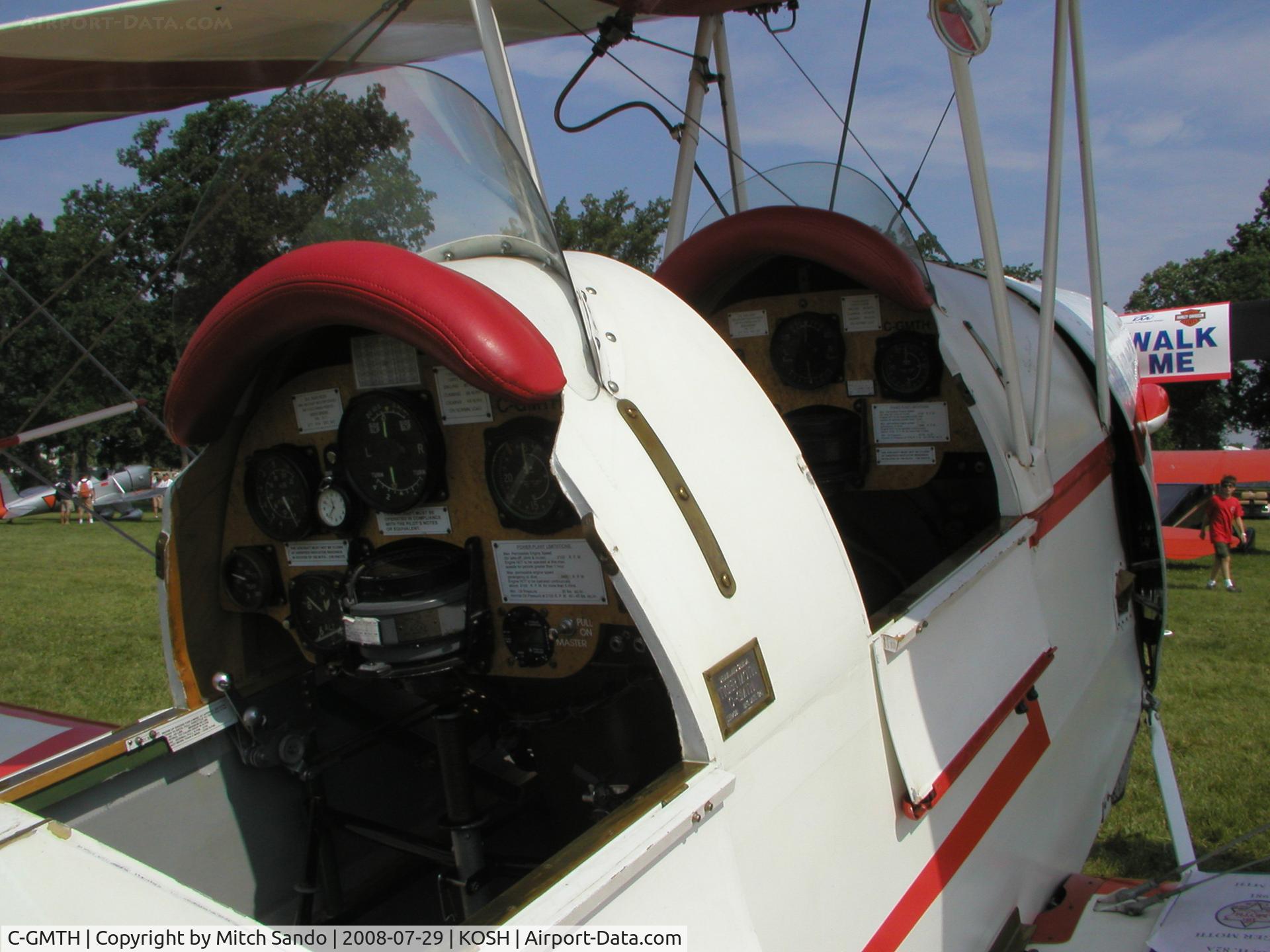 C-GMTH, 1941 De Havilland Canada DH-82C Tiger Moth C/N DHC981, EAA AirVenture 2008.