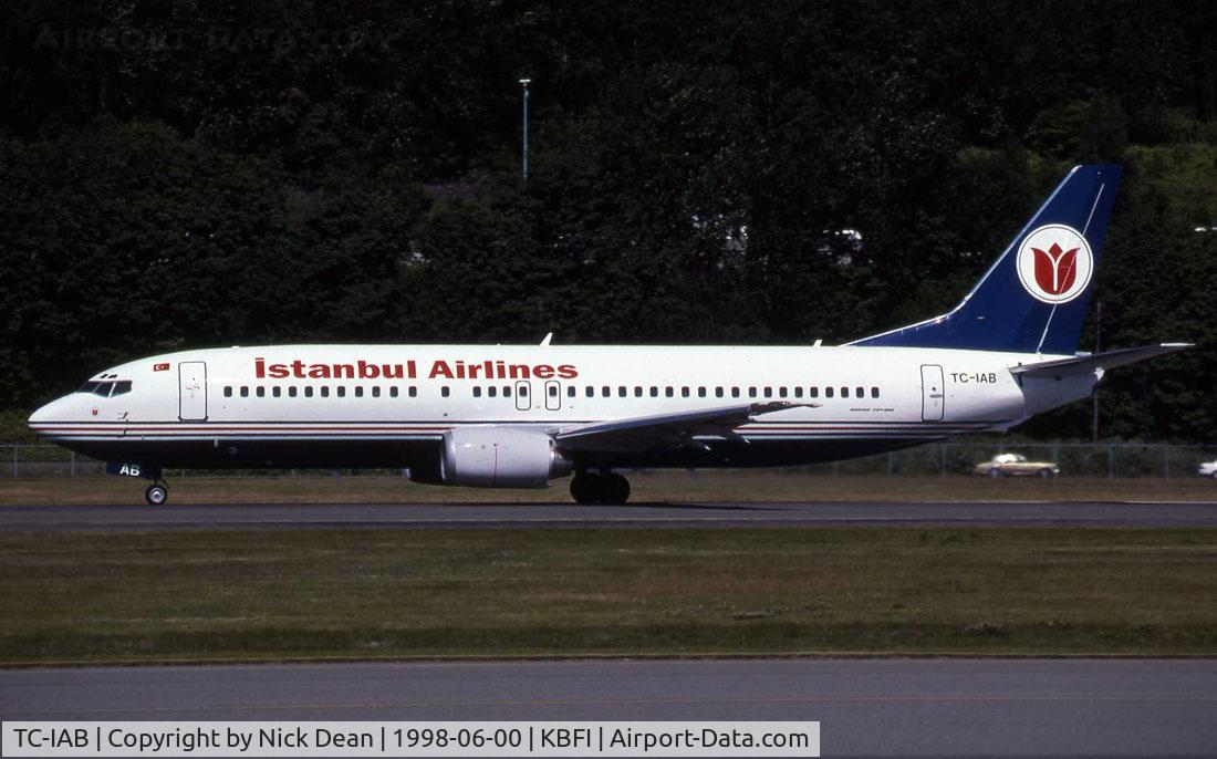 TC-IAB, 1998 Boeing 737-46Q C/N 29001, Scanned from a slide