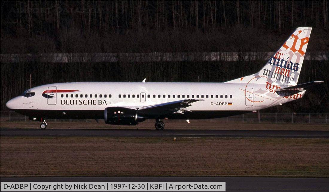 D-ADBP, 1997 Boeing 737-31S C/N 29060, /