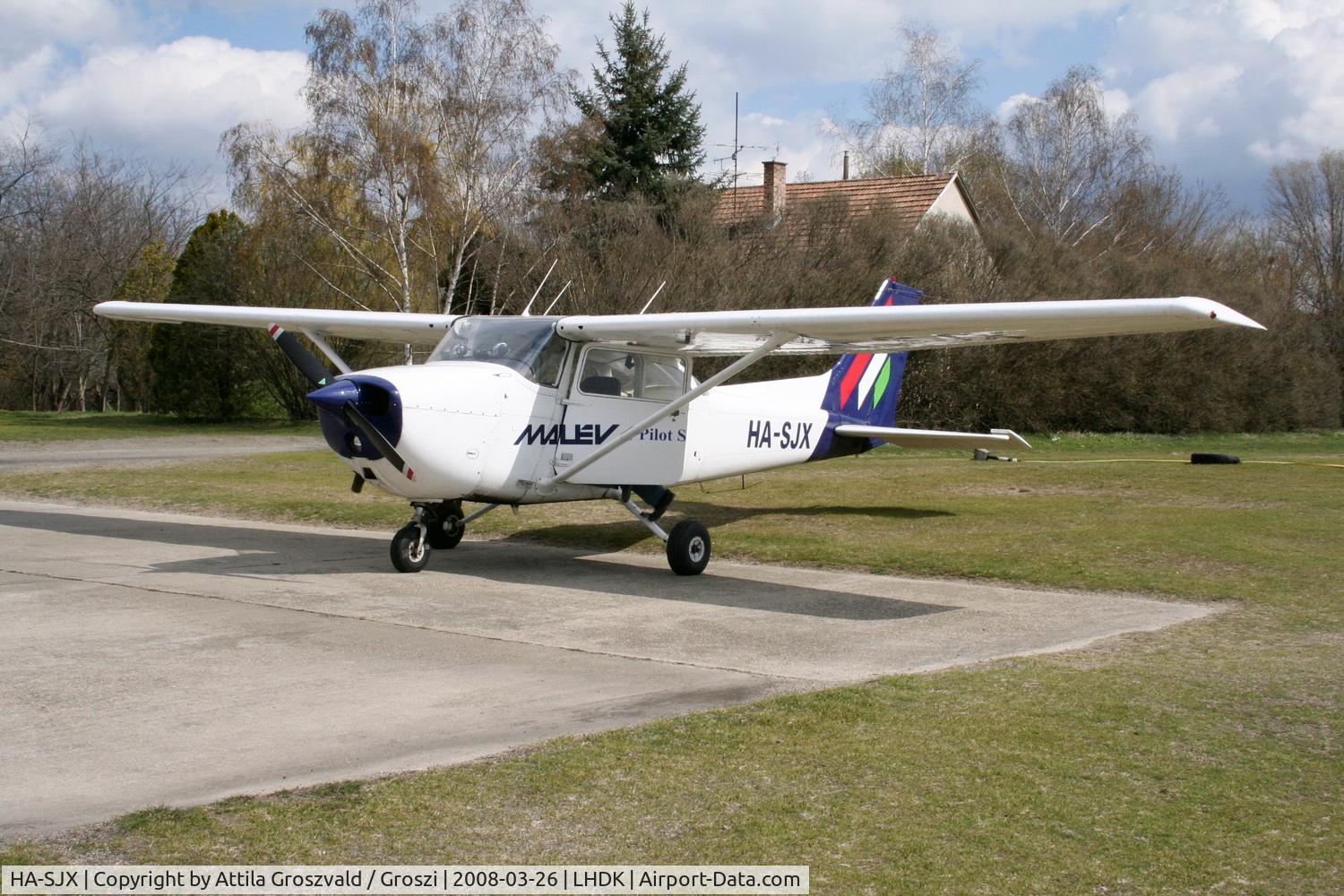 HA-SJX, 1978 Cessna 172N C/N 17270653, Dunakeszi Airport / LHDK, Hungary. Ex N31EF
