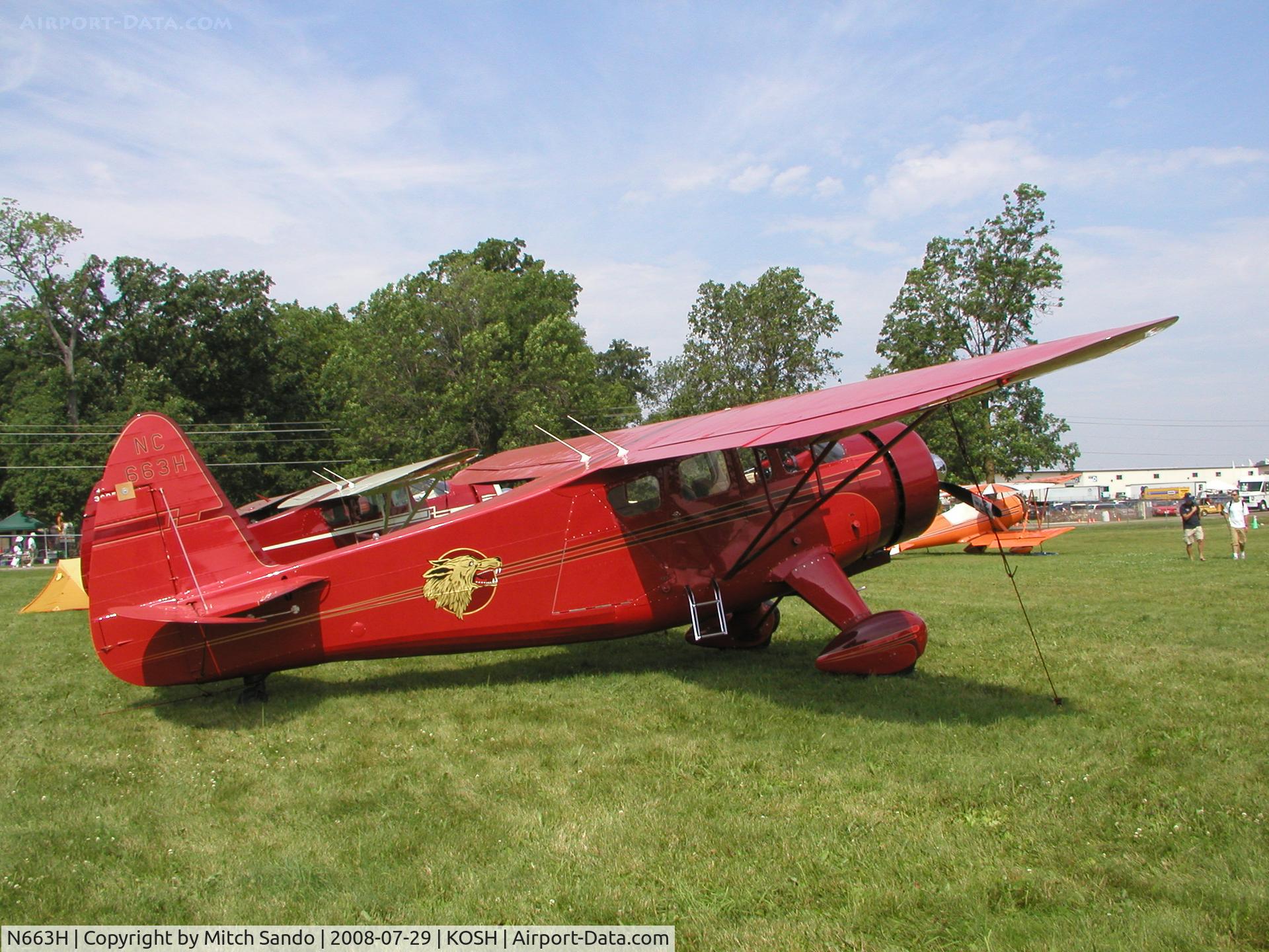 N663H, Howard Aircraft DGA-15P C/N 1766, EAA AirVenture 2008.