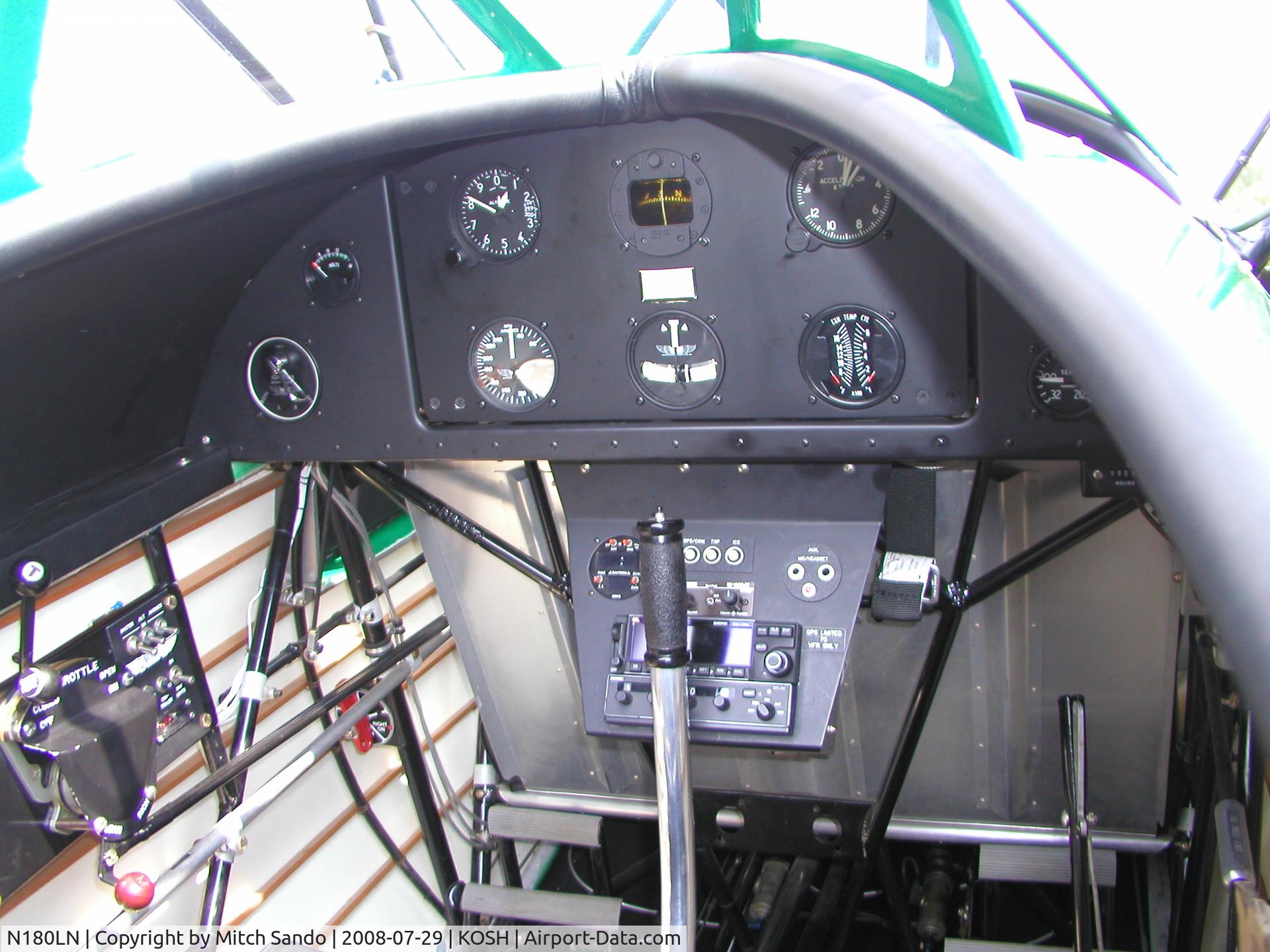 N180LN, 1941 Waco UPF-7 C/N 5599, EAA AirVenture 2008.