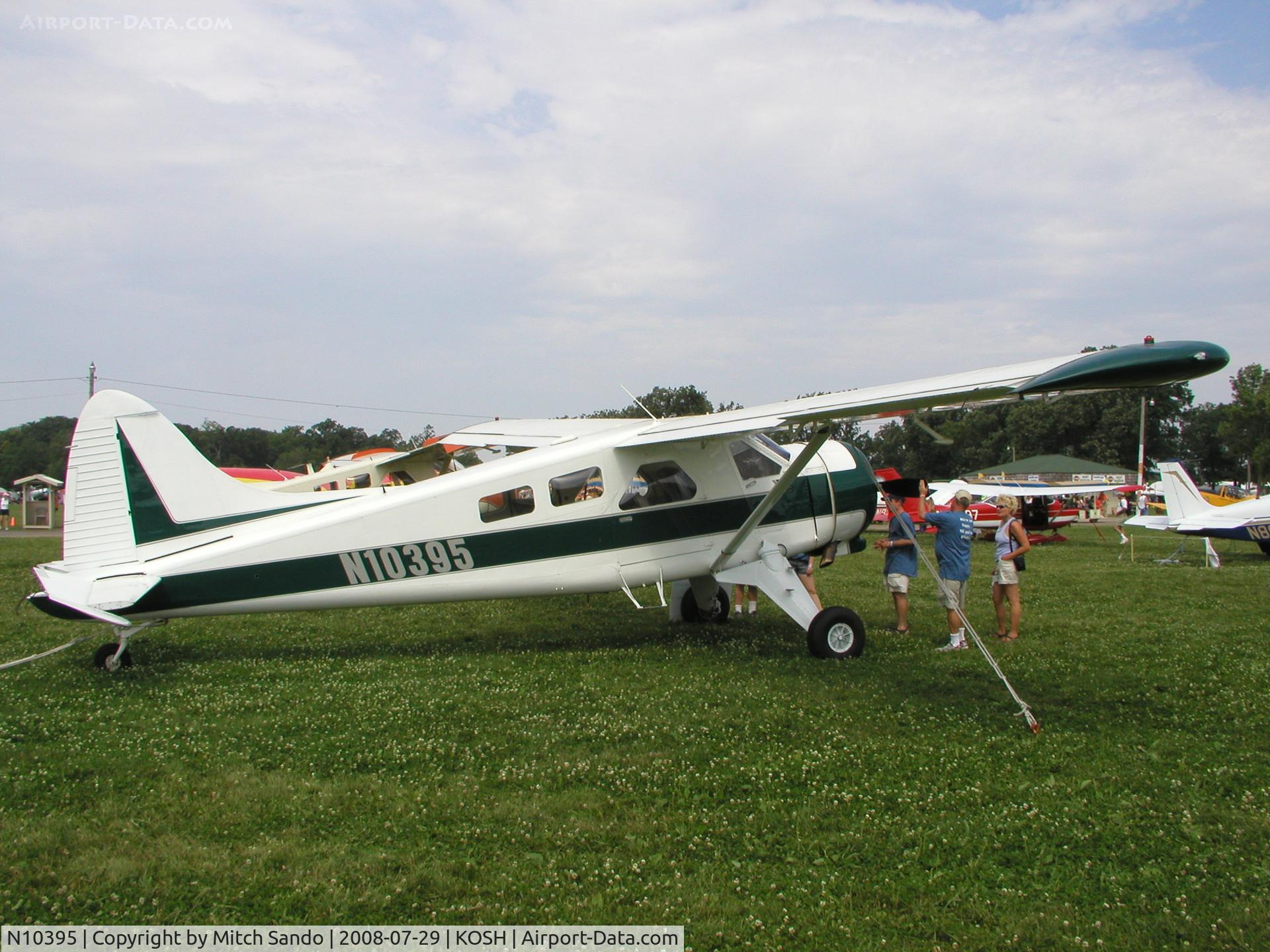 N10395, 1959 De Havilland Canada DHC-2 Beaver Mk.1 C/N 1354, EAA AirVenture 2008.