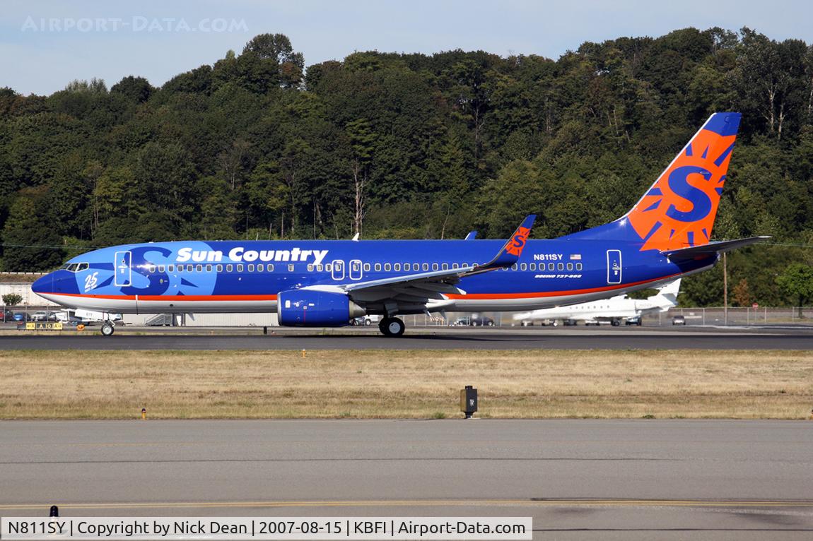 N811SY, 2007 Boeing 737-8BK C/N 29660, /