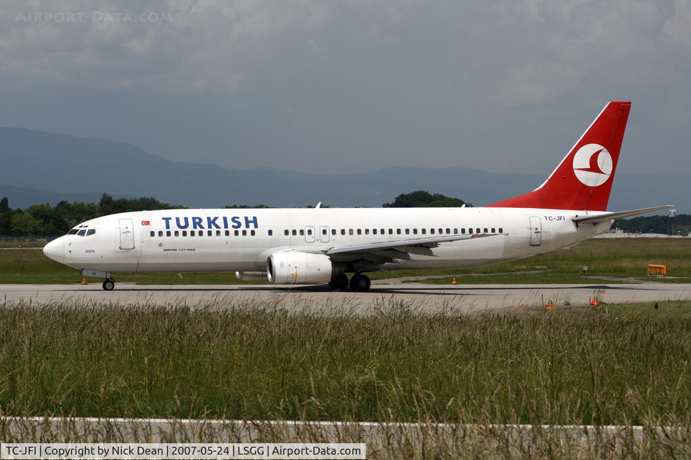 TC-JFI, 1999 Boeing 737-8F2 C/N 29771, /